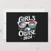 Meisjes Cruise Reis 2024 Vakantie Liefhebbers Kaart (Voorkant)