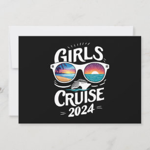Meisjes Cruise Reis 2024 Vakantie Liefhebbers Kaart