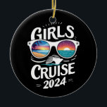 Meisjes Cruise Reis 2024 Vakantie Liefhebbers Keramisch Ornament<br><div class="desc">Meisjes Cruise Reis 2024 Vakantie Liefhebbers</div>