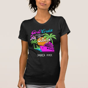 MEISJES CRUISE ZONDER STERKE DRANK Meisjesreis Vak T-shirt