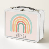 Meisjes Cute Boho Rainbow Kinder School (Voorkant)