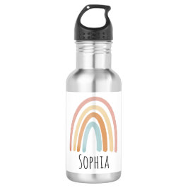 Meisjes Cute Boho Rainbow Kinder School Waterfles