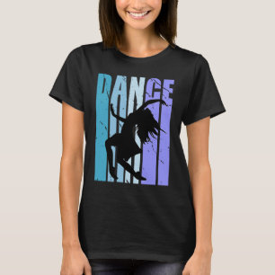 Meisjes Dance Colors Dancer Contemeigiheus Coach T-shirt