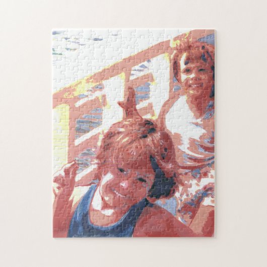 Meisjes dansen naar muziek legpuzzel (Verticaal)