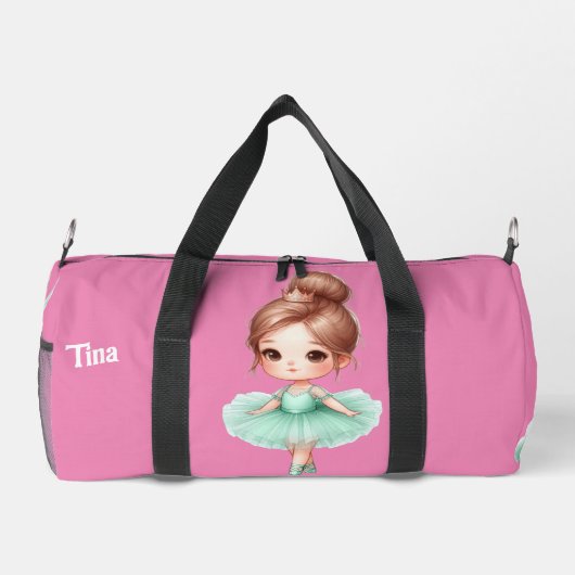 Meisjes dansen plunjezak (Achterkant)