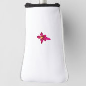 Meisjes design, lichtgoud, paars rood golfheadcover (Draai 90)