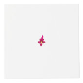 Meisjes design, lichtgoud, paars rood kubus (Rechts)