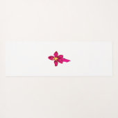 Meisjes design, lichtgoud, paars rood yogamat (Achterkant (horizontaal))