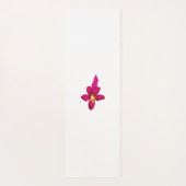 Meisjes design, lichtgoud, paars rood yogamat (Achterkant)