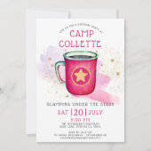 Meisjes die een dag onder de sterren van mij vecht kaart (Voorkant)