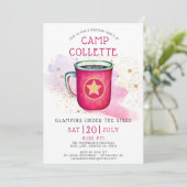 Meisjes die een dag onder de sterren van mij vecht kaart (Staand voorkant)