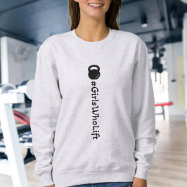 Meisjes die een liefhebber zijn van Kettlebell Trui