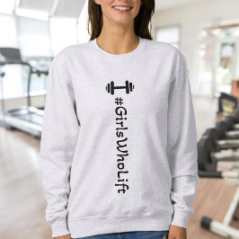 Meisjes die een trut van Dumbbell overhemden Trui