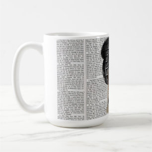 Meisjes die graag lezen koffiemok