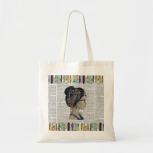 Meisjes die graag lezen tote bag