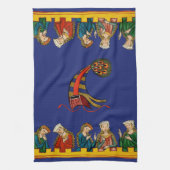 Meisjes die kijken theedoek (Verticaal)