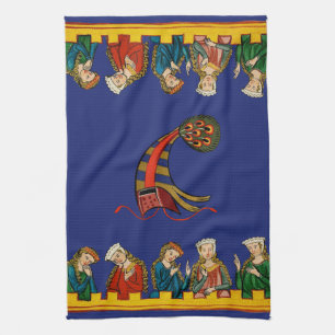 Meisjes die kijken theedoek