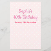 Meisjes die op een dag thee eten, dit of dat spel (Achterkant)