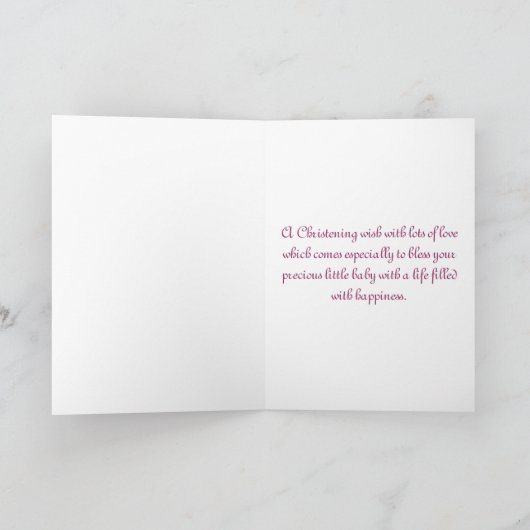 Meisjes die Schoenen dopen Kaart (Binnen)