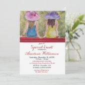 MEISJES DIE TERUGDENKEN AAN EEN UITNODIGING VOOR E (Staand voorkant)