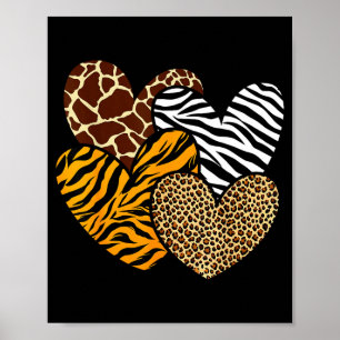 Meisjes dierprint kleding kinderen cheeta luipaard poster