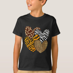 Meisjes dierprint kleding kinderen cheeta luipaard t-shirt