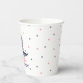 Meisjes Dino-Mite Verjaardag Paper Cup Papieren Bekers (Links)