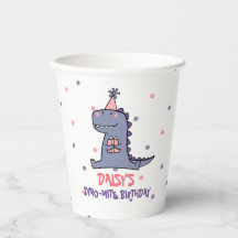 Meisjes Dino-Mite Verjaardag Paper Cup