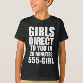 Meisjes direct voor jou t-shirt (Voorkant)