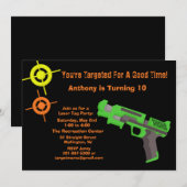 Meisjes Doel Label Aankondiging (Voorkant / Achterkant)