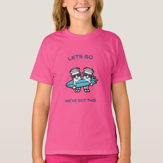 Meisjes Dumbbells T-shirt (Voorkant)