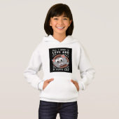 Meisjes Een Schattigee Kat Hoodies & Sweatshirts (Voorkant volledig)