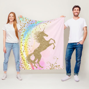 Meisjes Eenhoorn Dekbed Fleece Deken