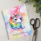 Meisjes  Eenhoorn en Regenboog Ontwerp Planner
