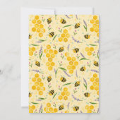 Meisjes Eerste Bijen Dag Verjaardag Tijd Capsule K Kaart (Achterkant)