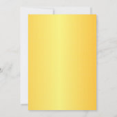 Meisjes Eerste Communie Wit en Geel Kaart (Achterkant)