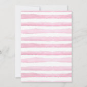 Meisjes eerste verjaardag uitnodigen, Glitter één, Kaart (Achterkant)