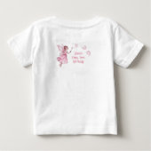 Meisjes Elf Eerste Roze 1e Verjaardagskleding (Achterkant)