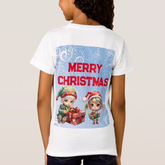Meisjes Elf T-shirt (Achterkant)