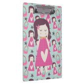 Meisjes en handtassen klembord (Rechts)