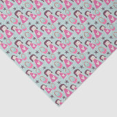 Meisjes en handtassen tissuepapier (Detail)