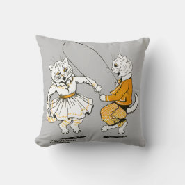Meisjes en jongens, Louis Wain Kussen