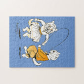 Meisjes en jongens, Louis Wain Legpuzzel (Horizontaal)