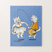 Meisjes en jongens, Louis Wain Legpuzzel (Verticaal)