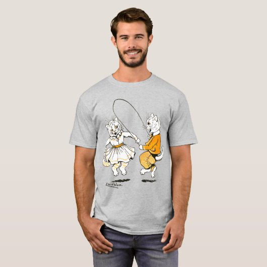 Meisjes en jongens, Louis Wain T-shirt (Voorkant volledig)