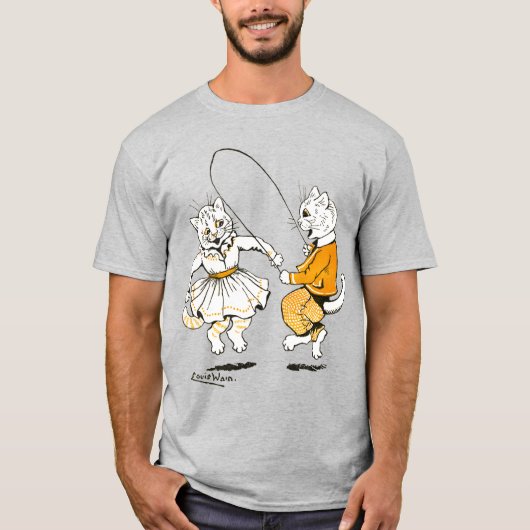 Meisjes en jongens, Louis Wain T-shirt (Voorkant)