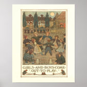 "Meisjes en Jongens" Poster (Voorkant)