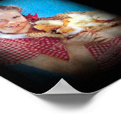 Meisjes en kippen poster (Hoek)