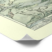 Meisjes en lammeren van Jessie Marion King Poster (Hoek)