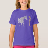 Meisjes en paarden t-shirt (Voorkant)